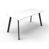 Office Furniture | RapidLine Rapidline Eternity Workstation Single Sided 1800W X 750D X 730Mmh White/Black