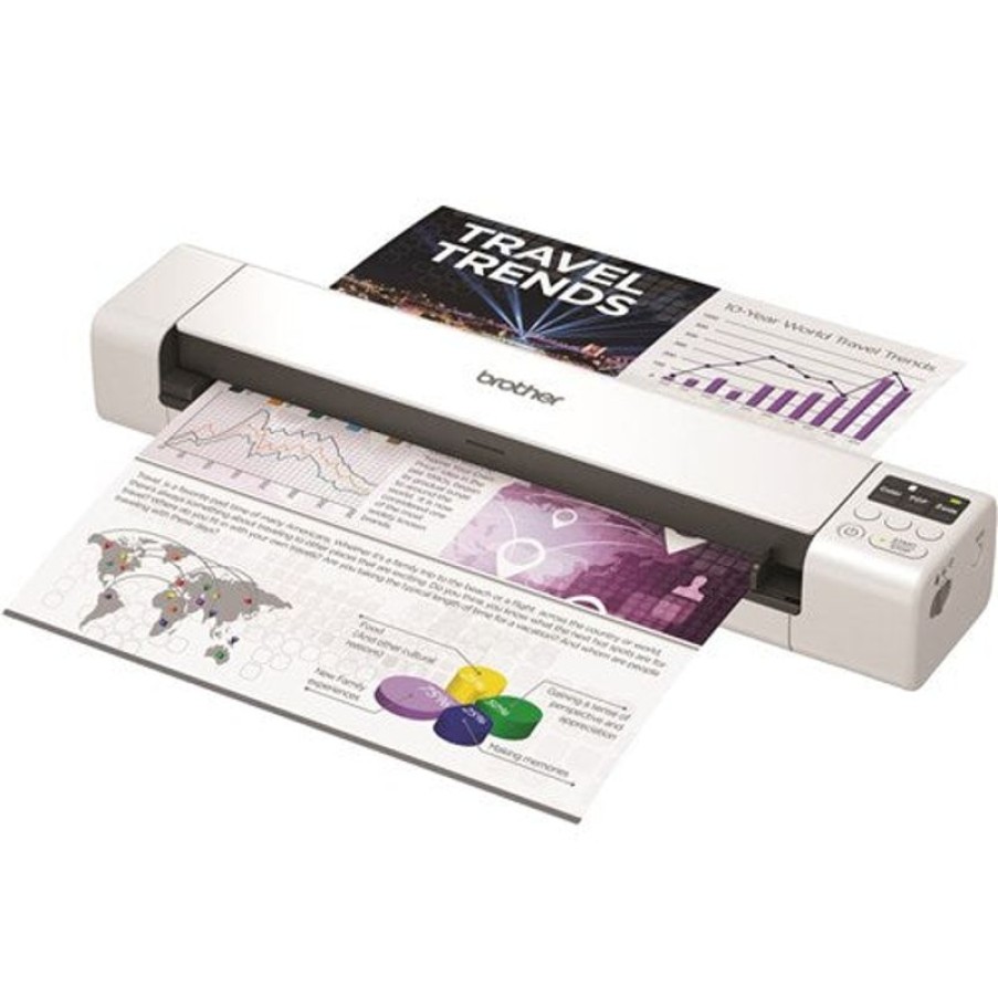 Telephones & Accessories | Brother Brother Ds-940Dw Wireless A4 Portable Document Scanner