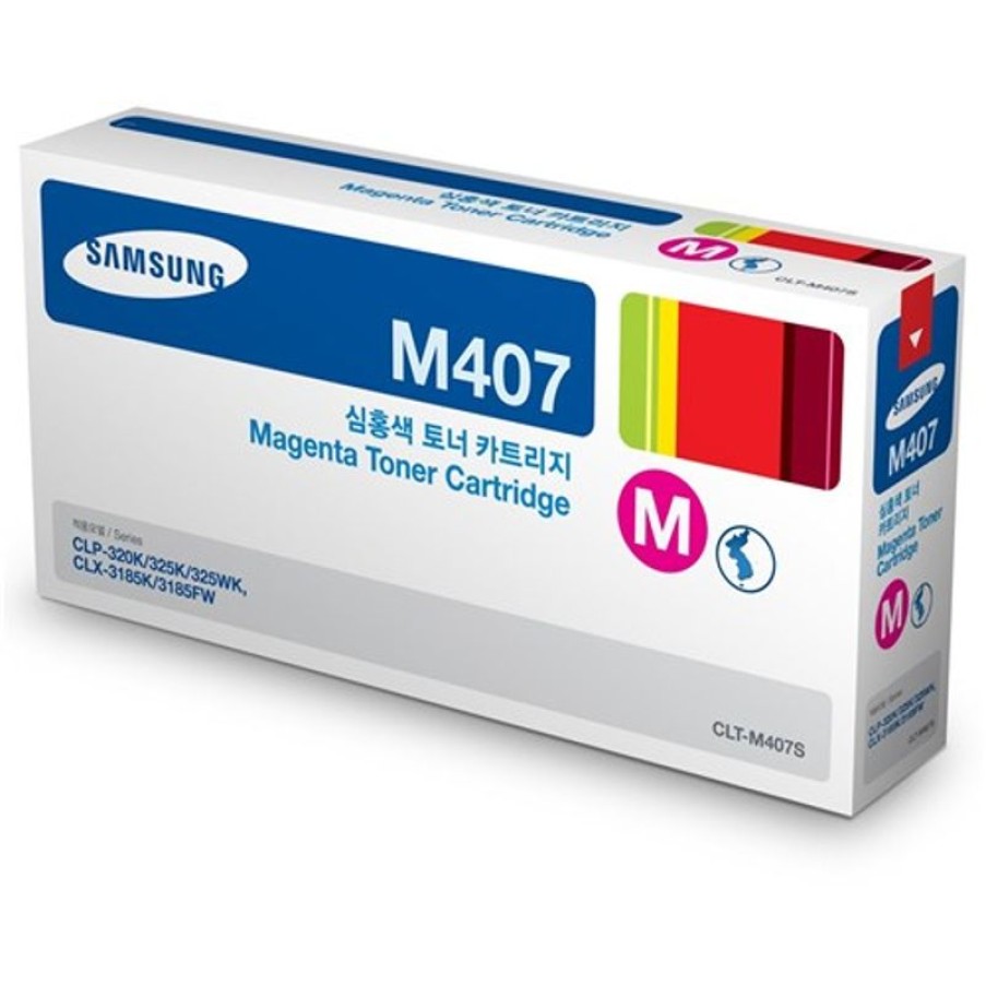 Toner | Samsung Samsung Clt-M407S Toner Cartridge Magenta