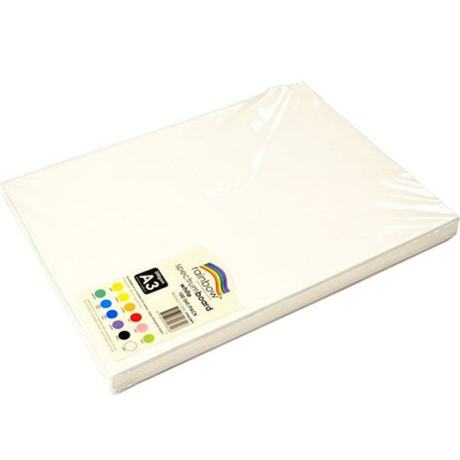 Telephones & Accessories | Rainbow Rainbow Spectrum Board A3 220 Gsm White 100 Sheets