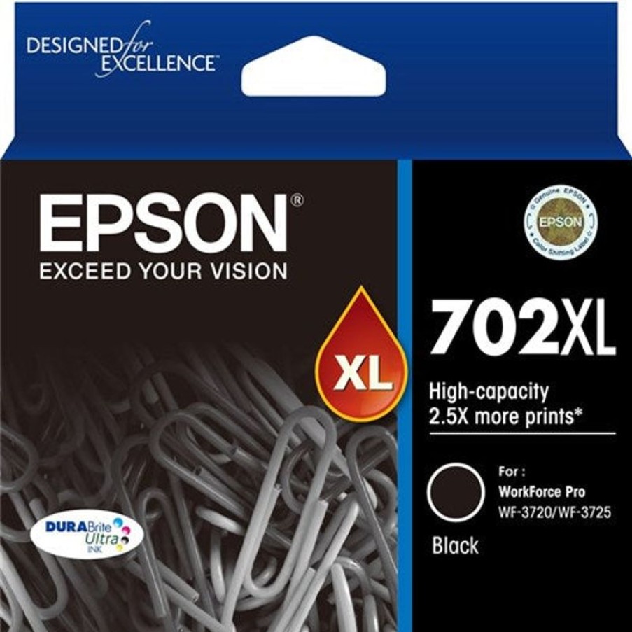 Inkjets | Epson Epson C13T345192 - 702Xl Ink Cartridge High Yield Black