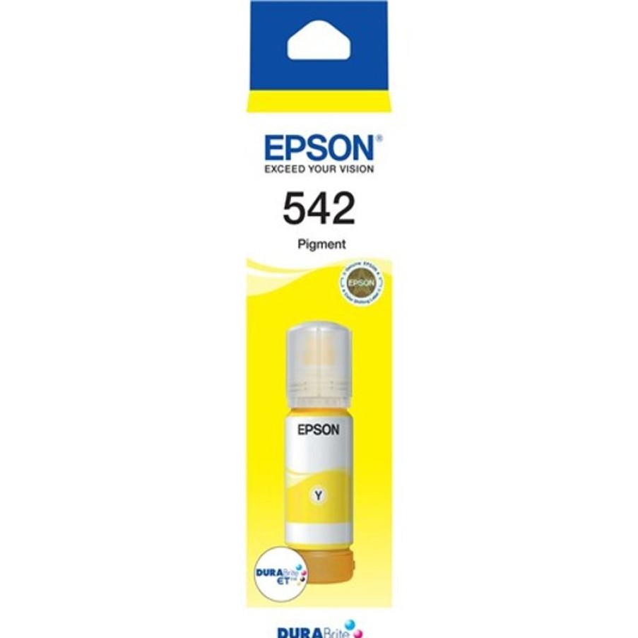 Inkjets | Epson Epson T542 Durabrite Ultra Ink Bottle 127Ml Yellow