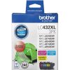 Inkjets | Brother Brother Lc-432Xl-3Pks High Yield Ink Cartridge 3 Colour Value Pack Cym