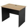 Office Furniture | RapidLine Rapidline Rapid Worker Desk 900W X 600D X 730Mmh Oak And Ironstone