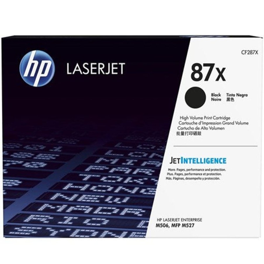 Toner | HP Hp 87X Laserjet Toner Cartridge High Yield Black Cf287X