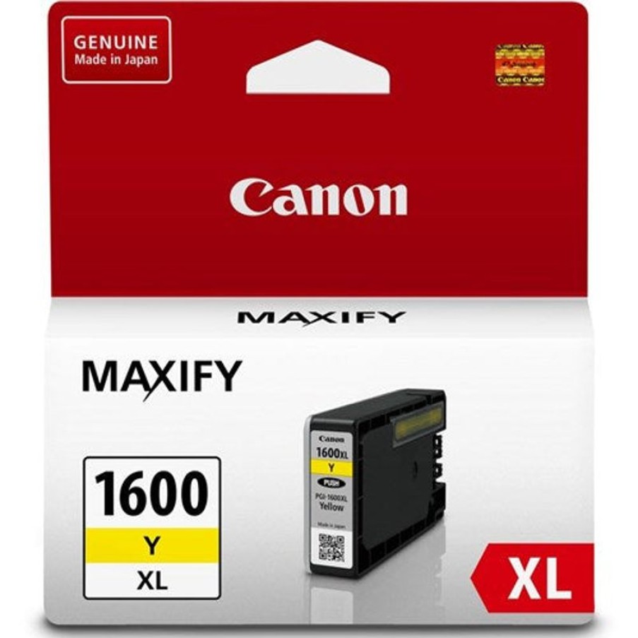 Inkjets | Canon Canon Maxify Pgi1600Xly Ink Cartridge High Yield Yellow