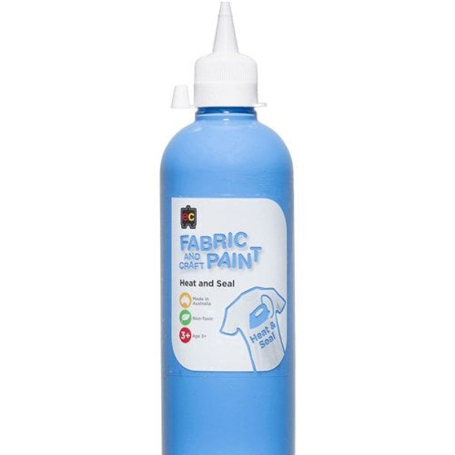 School Supplies/Art & Craft | EC Ec Fabric And Craft Paint 500Ml Sky Blue