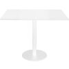 Office Furniture | RapidLine Rapidline Square Meeting Table 900W X 900D X 755Mmh White Top White Base