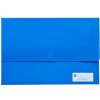 Files | Marbig Marbig Polypick Document Wallet Foolscap 25Mm Gusset Blue