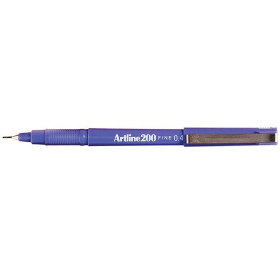 Telephones & Accessories | Artline Artline 200 Fineliner Pen Fine 0.4Mm Purple Box12