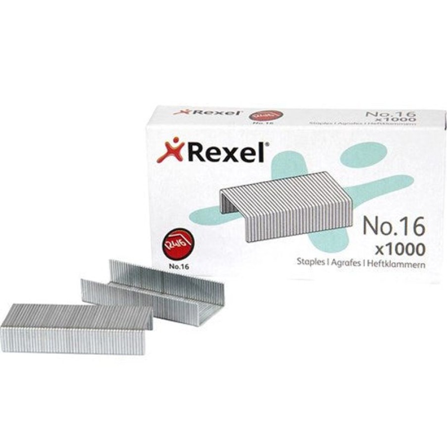 Staplers | Rexel Rexel No.16 Staples 45101 Box Of 1000