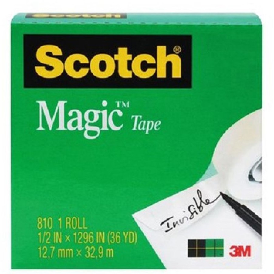 Tapes & Adhesives | Scotch Scotch 810 Magic Tape 12Mmx32.9M