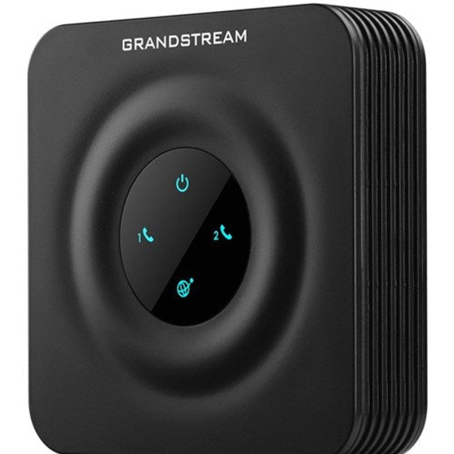 Telephones & Accessories | Grandstream Grandstream Ht802 Telephone Adapter Two Port Fxs Voip Gateway Analog Black