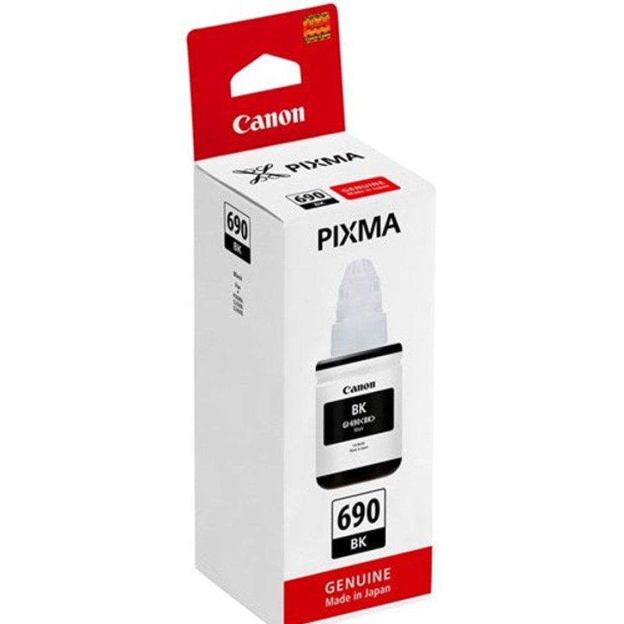 Inkjets | Canon Canon Pixma Gi690Bk Ink Bottle Refill Black