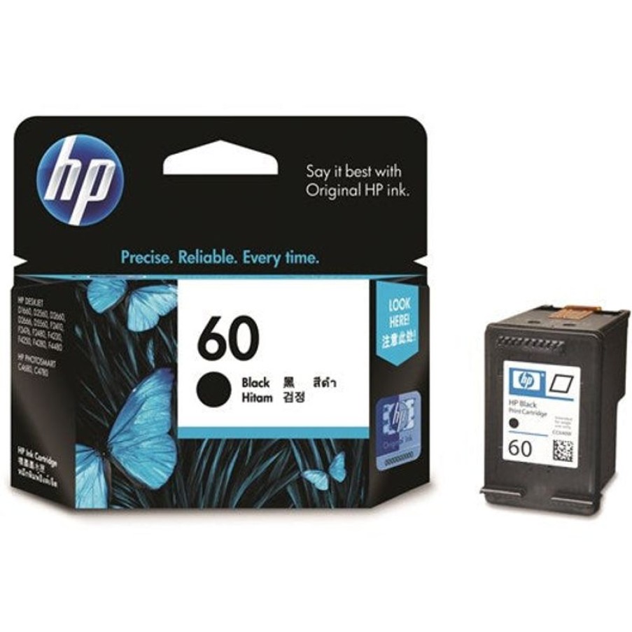 Inkjets | HP Hp 60 Ink Cartridge Black Cc640Wa