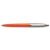 Pens | Parker Parker Jotter Originals Ballpoint Pen Orange Barrel Stainless Clip Refill Blue