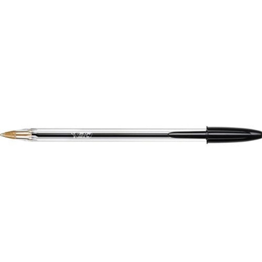 Telephones & Accessories | Bic Bic Cristal Original Ballpoint Pen Medium 1Mm Black Box12