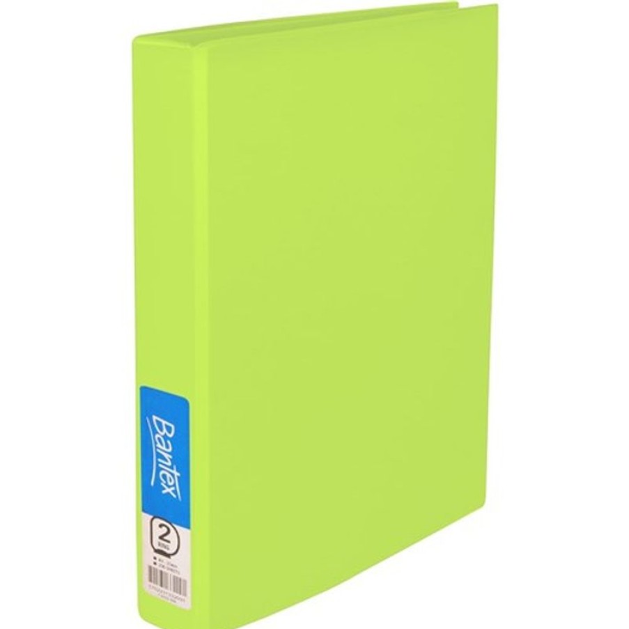 Telephones & Accessories | Bantex Bantex Fruits Binder A4 2D Ring 25Mm Pvc Lime