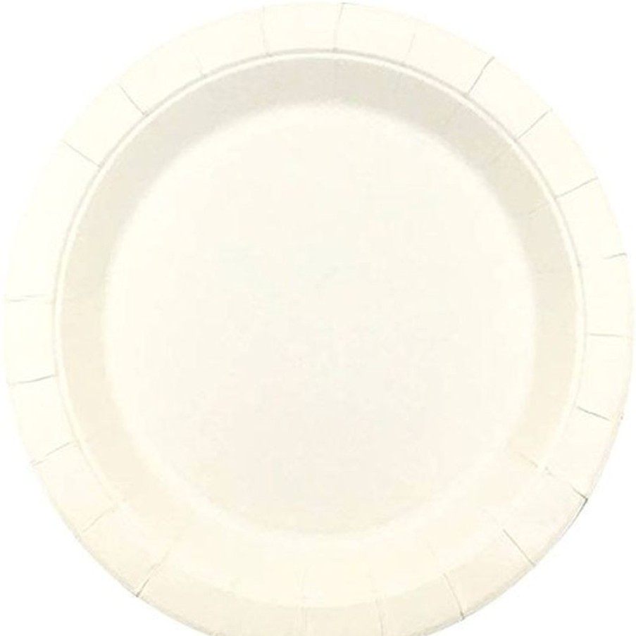 Cleaning & Safety/Kitchen | Earth Earth Eco Round Paper Plate White 230Mm Pack Of 50 Ctn20