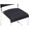 Chairs & Accessories | RapidLine Rapidline Wimbledon Chair Seat Cushion Only Black Fabric