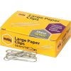 Clips & Fasteners | Marbig Marbig Paper Clips Large 33Mm Chrome Box Of 100