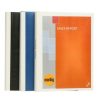 Binders & Folders | Marbig Marbig Clearview Display Book A4 24 Pocket Insertable Cover Black