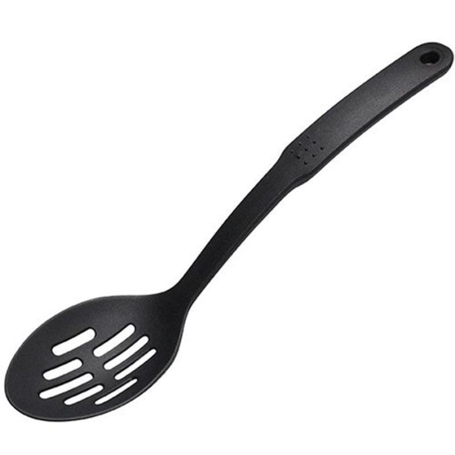 Cleaning & Safety/Kitchen | Connoisseur Connoisseur Slotted Spoon Black