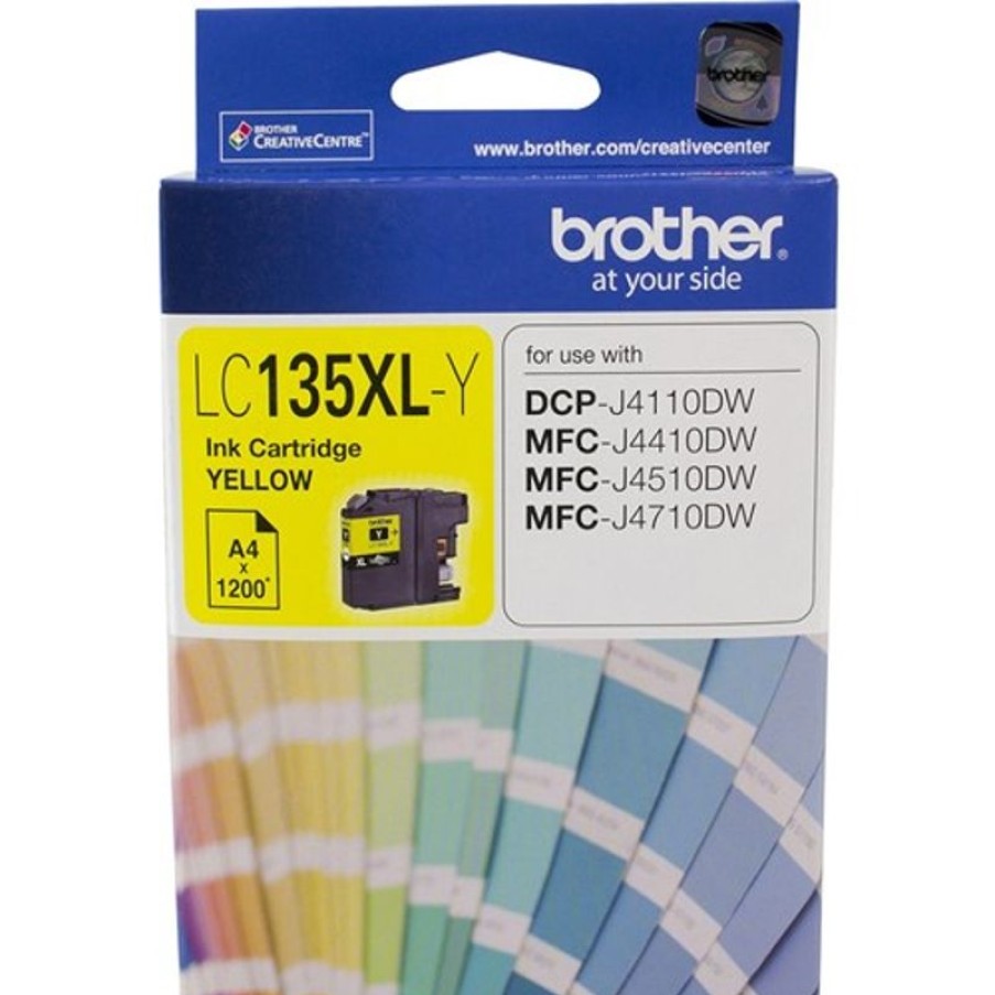 Inkjets | Brother Brother Lc-135Xly Ink Cartridge High Yield Yellow