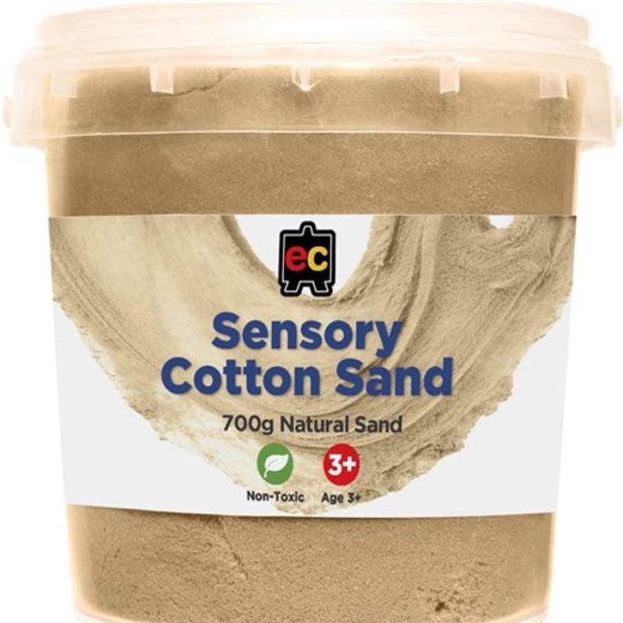 School Supplies/Art & Craft | EC Ec Sensory Cotton Sand 700G Tub Natural