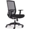 Chairs & Accessories | RapidLine Rapidline Kal Task Chair High Mesh Black Back With Arms Black Fabric Seat