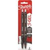 Pens | Sharpie Sharpie Gel Pen Retractable 0.7Mm Black Pack Of 2