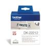 Telephones & Accessories | Brother Brother Dk-22212 Label Rolls 62Mmx15.24M Black On White Adhesive Film