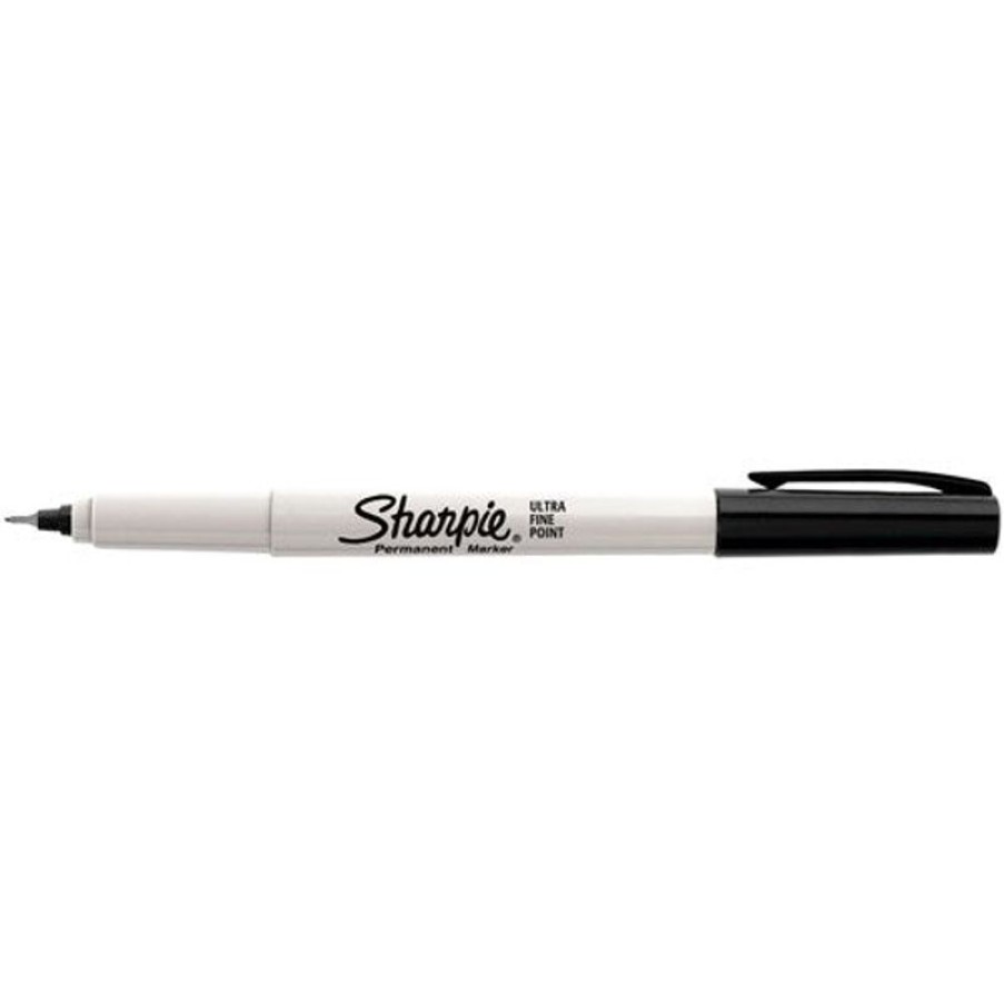 Markers & Highlighters | Sharpie Sharpie Ultra Fine Marker Permanent Bullet 0.3Mm Black Box12