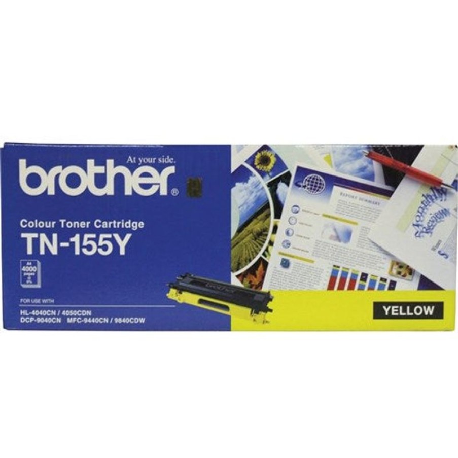 Telephones & Accessories | Brother Brother Tn-155Y Toner Cartridge High Yield