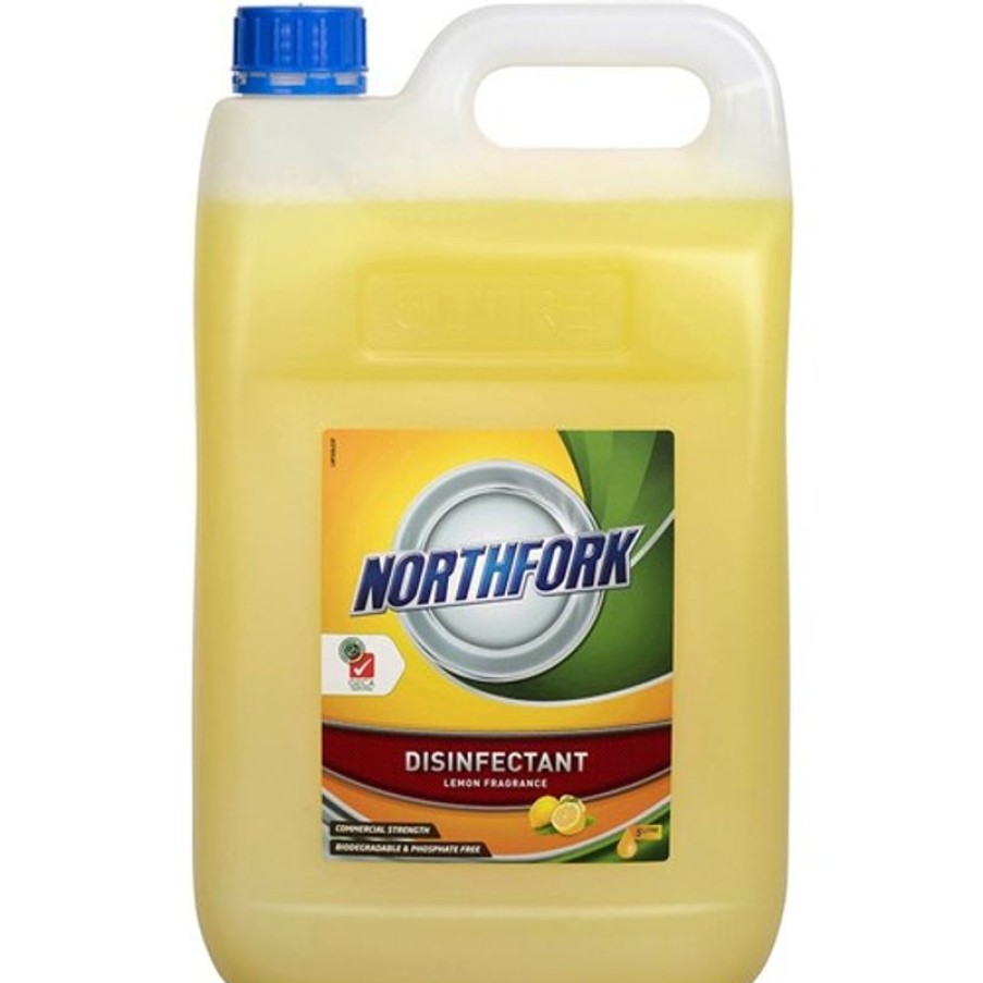 Cleaning & Safety/Kitchen | Northfork Northfork Geca Disinfectant Lemon Fragrance 5 Litres