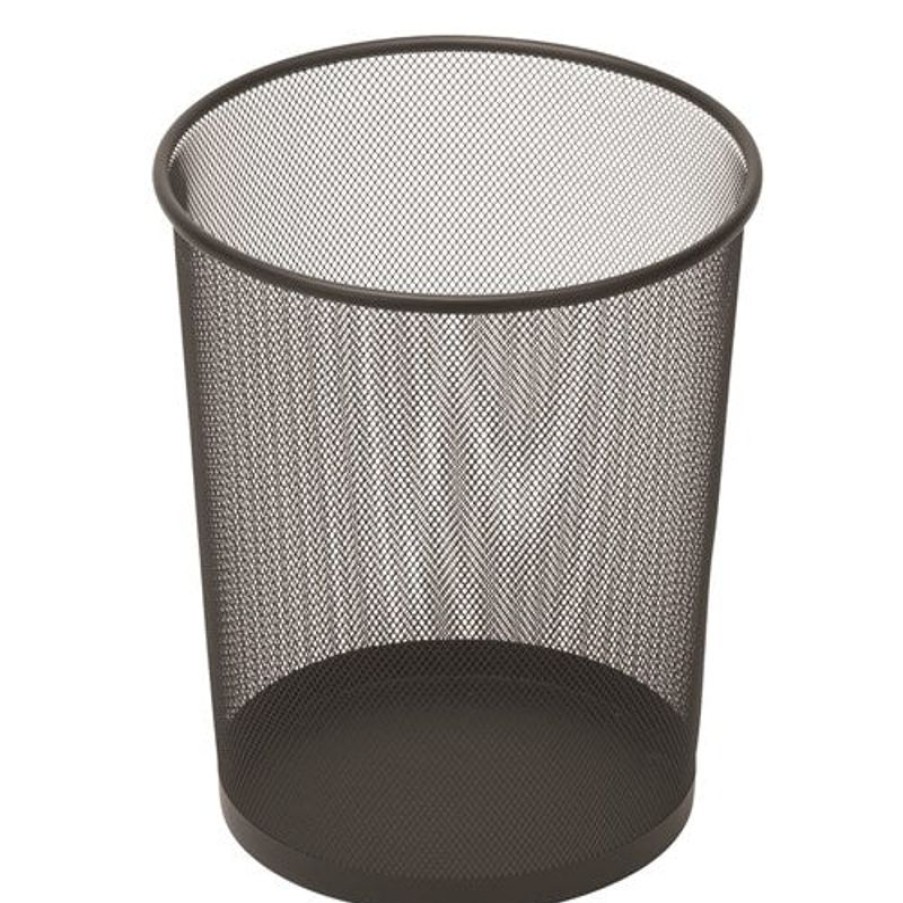 Desk Top Accessories | Esselte Esselte Mesh Bin 10 Litres Black