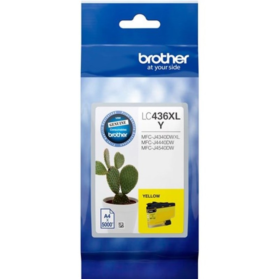 Inkjets | Brother Brother Lc-436Xly Ink Cartridge High Yield Yellow