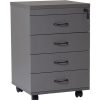 Storage | RapidLine Rapidline Rapid Worker Mobile Pedestal 4 Drawer 465W X 447D X 690Mmh Ironstone