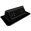 Office Furniture | RapidLine Rapidline Pop-Up Power Module 2 Gpo Black