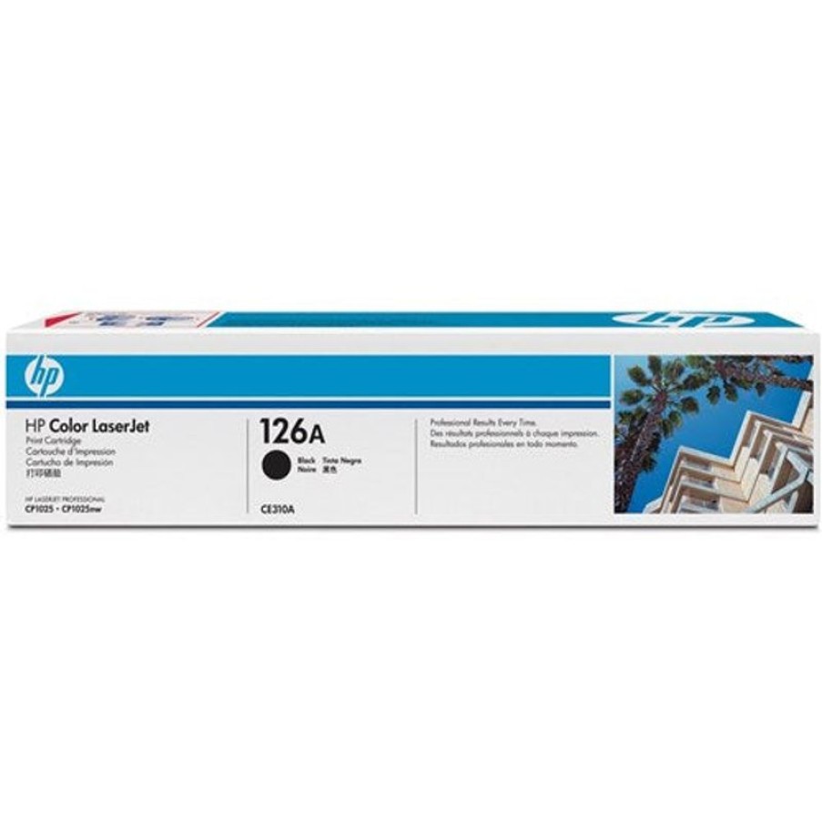 Toner | HP Hp 126A Laserjet Toner Cartridge Black Ce310A