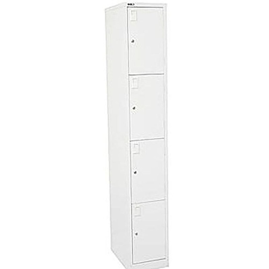 Storage | RapidLine Rapidline Go Locker 4 Door 305W X 455D X 1830Mmh White