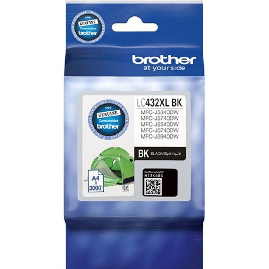 Inkjets | Brother Brother Lc-432Xlbk Ink Cartridge High Yield Black