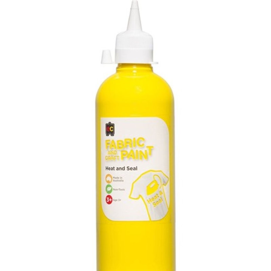 School Supplies/Art & Craft | EC Ec Fabric And Craft Paint 500Ml Yellow