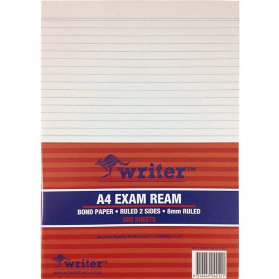 Telephones & Accessories | Writer Writer A4 Exam Paper 55Gsm Paper 8Mm Ruled 500 Sheets