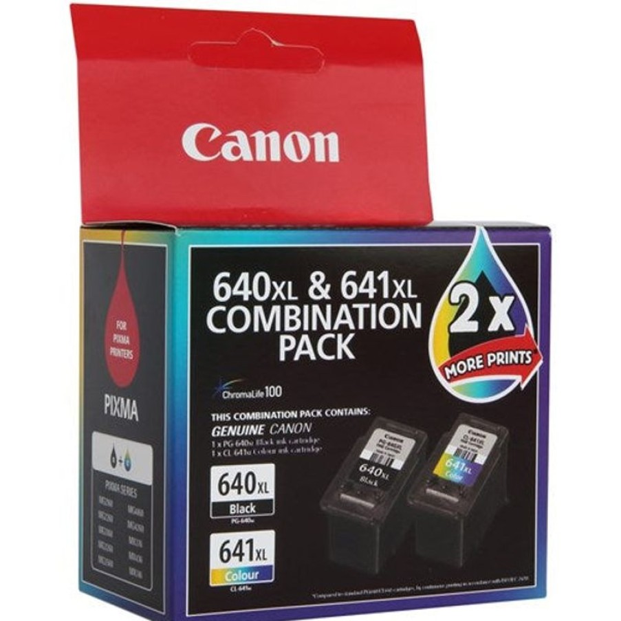 Inkjets | Canon Canon Pixma Pg640Xl Cl641Xl Ink Cartridge High Yield Twin Pack Cymk