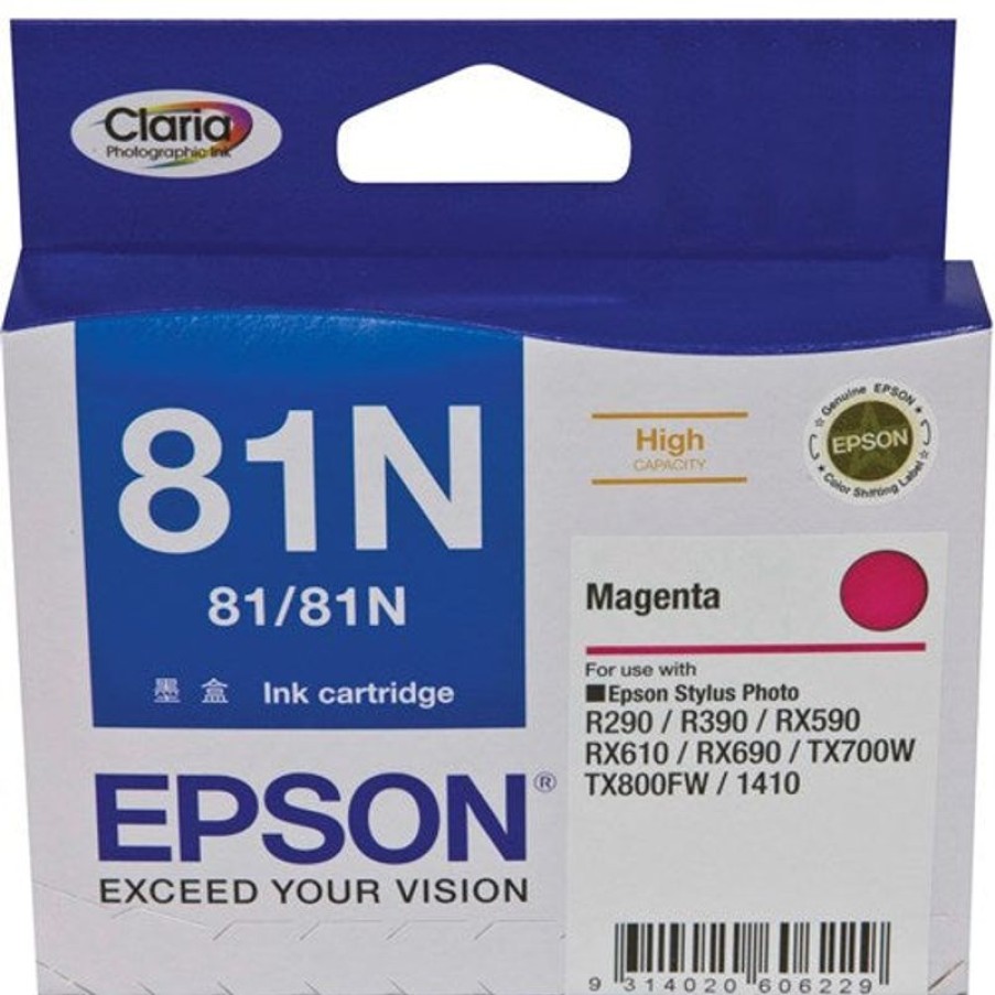 Inkjets | Epson Epson 81/81N Ink Cartridge High Yield Magenta