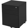 Storage | RapidLine Rapidline Go Steel Mobile Pedestal 2 Drawer 1 File 460W X 472D X 610Mmh Black