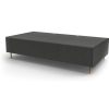 Office Furniture | RapidLine Rapidline Flexi Modular Lounge System Triple Seat Module Charcoal Ash