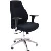 Chairs & Accessories | RapidLine Rapidline Swift Executive Task Chair High Back With Arms Black