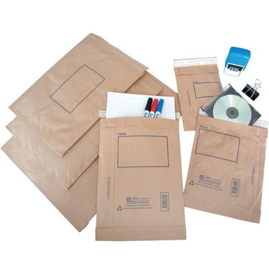 Envelopes & Post Accessories | Jiffy Jiffy Sealed Air P1 Padded Mailing Bags 150X225Mm Brown Pack Of 10